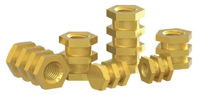 HXZ Insertos sextavados moldados