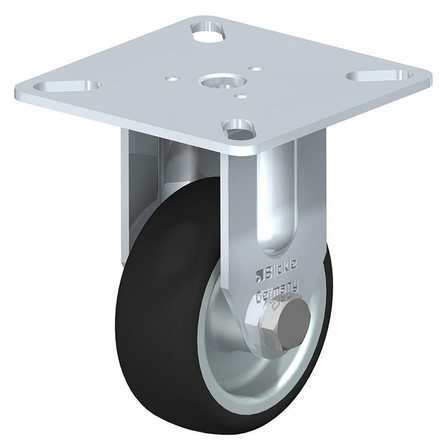 BPA - Rueda fija de servicio ligero con placa de fijación superior