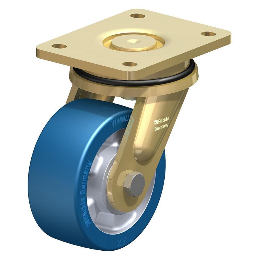 LS - Rueda giratoria de acero soldado para trabajo pesado