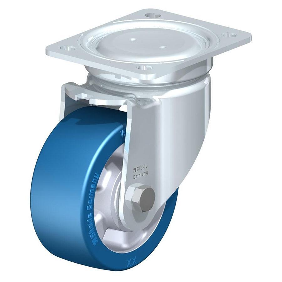 LU - Rueda giratoria de acero prensado