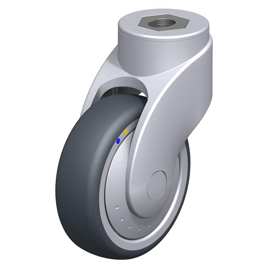 LWGXE - Rueda giratoria sintética Blickle WAVE