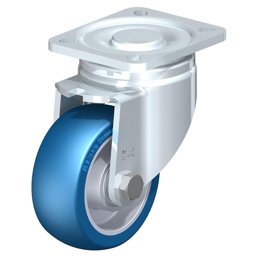 LH - Rueda giratoria de acero prensado