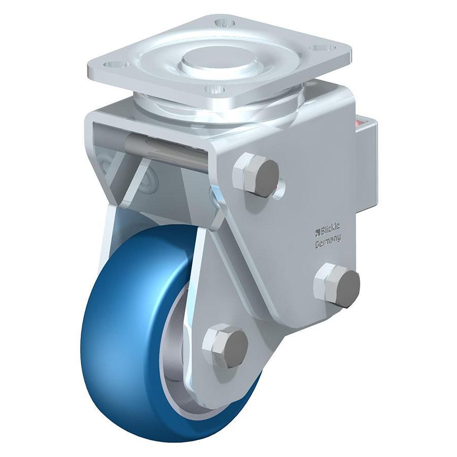 LHF - Rueda giratoria de acero prensado