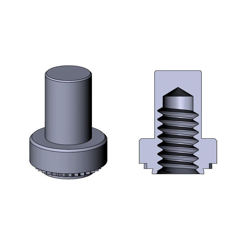 NB Tuercas autoblocantes ciegas