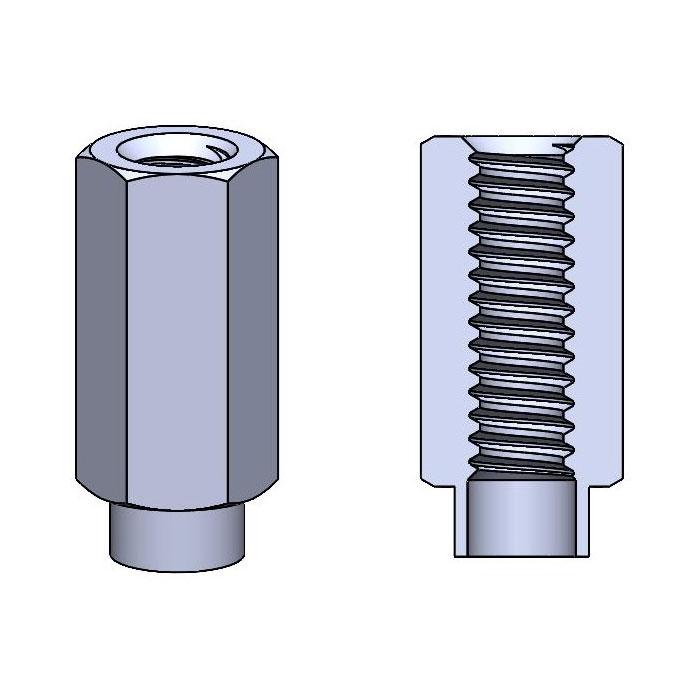 HSST Separadores de estampación hexagonal