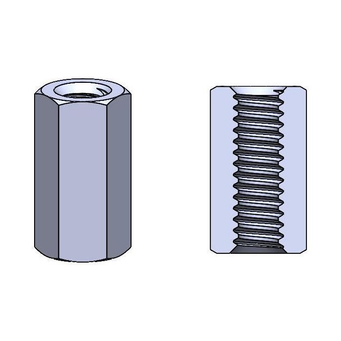 HST Separadores hexagonales hembra-hembra