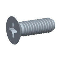 100 Degree Flat Head Machine Screws