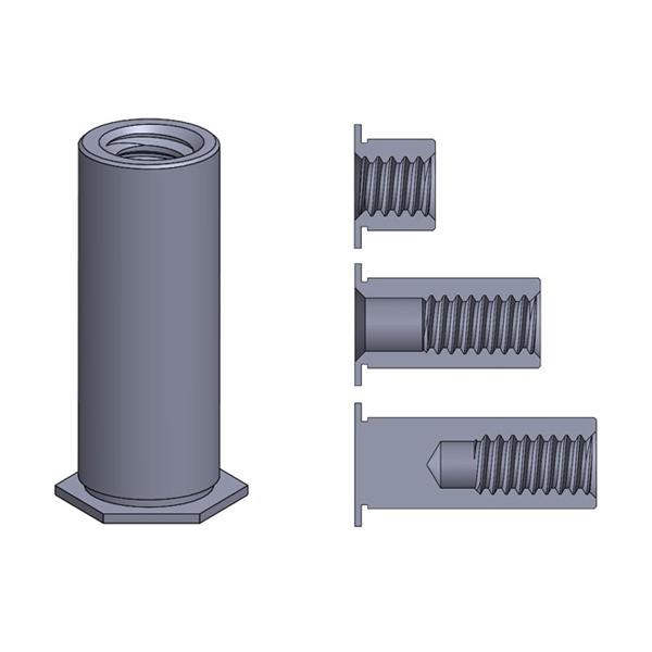 TP Espaçadores autotravantes para painéis finos